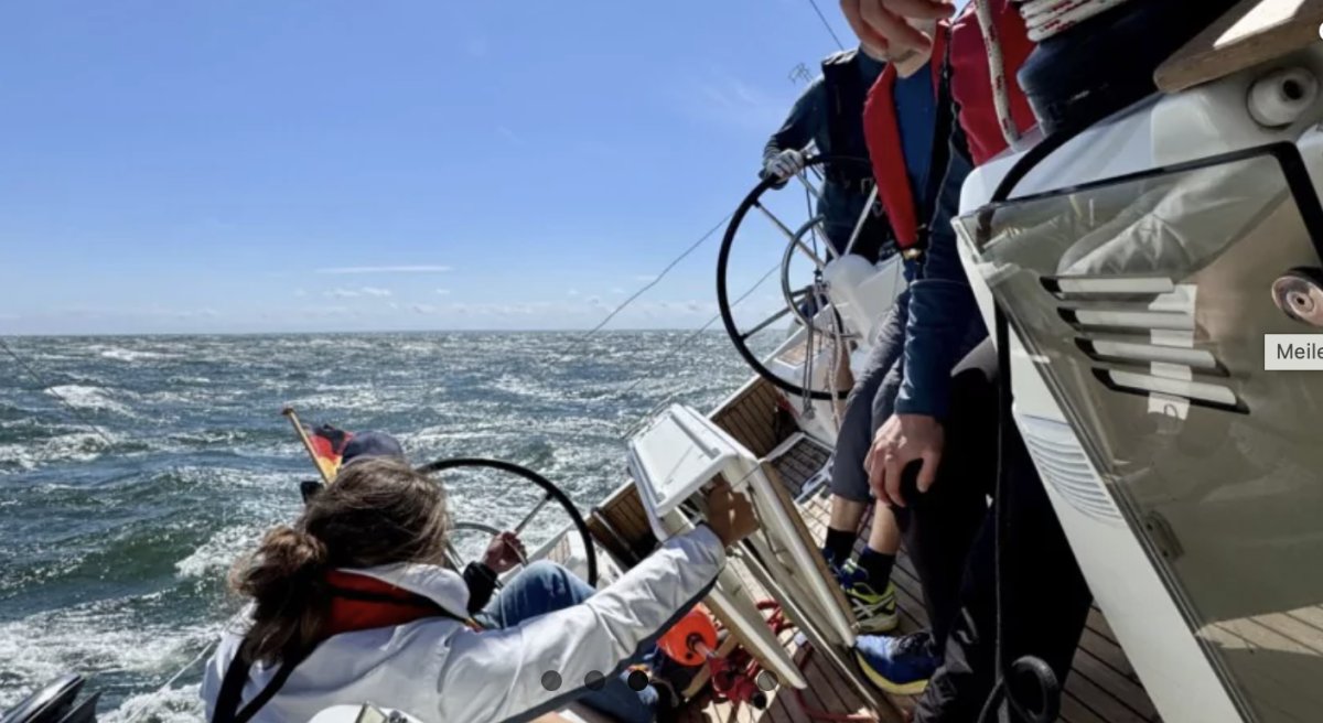 Segelüber den Atlantik von Madeira