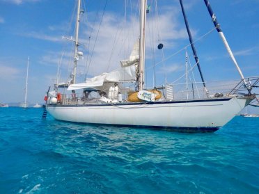 All-inclusive Segelurlaub in Palma de Mallorca auf einer 18 Meter langen Ketsch