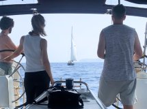 Sailing from Menorca to Mallorca with anchorages