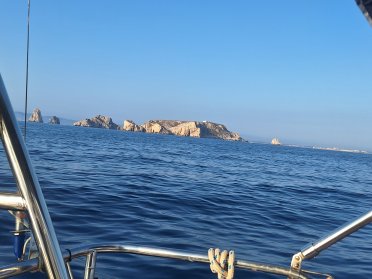 Sailing trip to the island of Cabrera (Mallorca) on the October long weekend