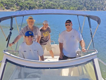 Navigation license Madrid (Pantano de San Juan)