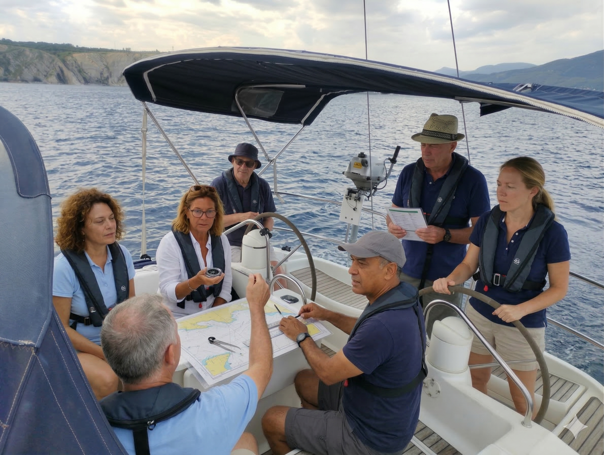 Prácticas de Capitán de Yate desde Getxo