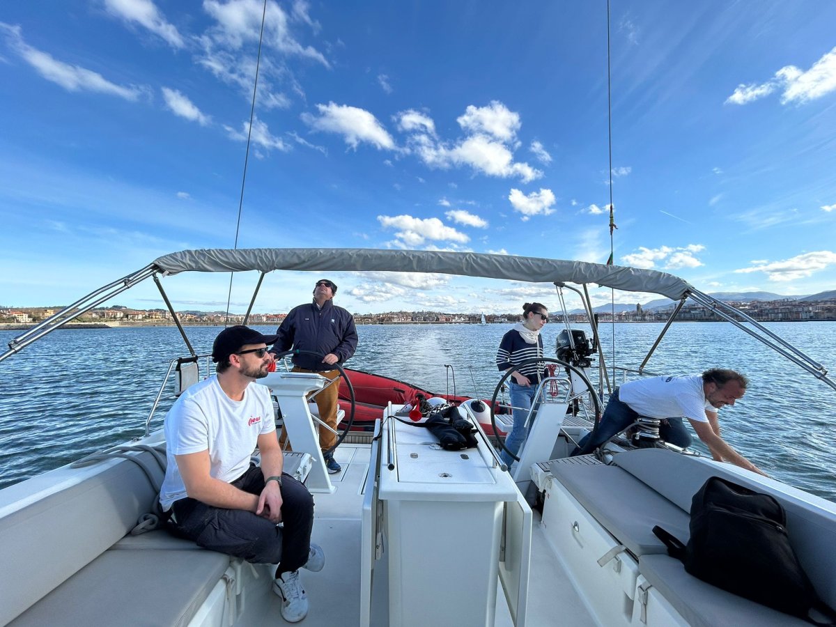Prácticas de Capitán de Yate desde Getxo